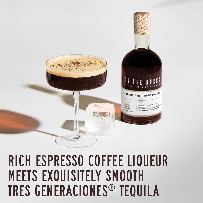 On The Rocks Tequila Espresso Martini 375ml
