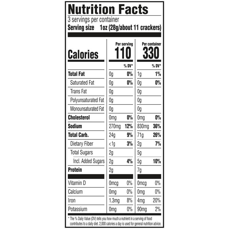 Snack Factory® Pretzel Crisps, Original, 3 oz