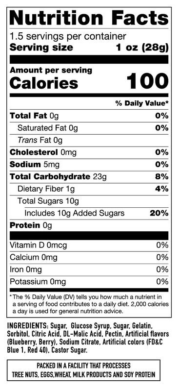 SOW Good Freeze Dried Sweet Worms 1.5oz