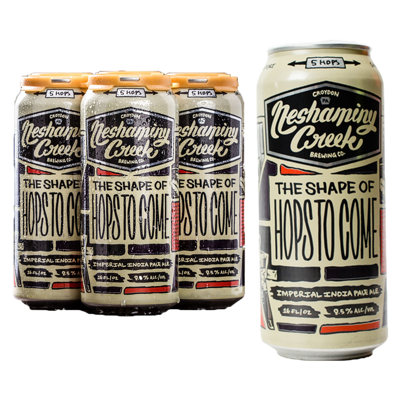Neshaminy Creek Shape of Hops 4pk 16oz Can 8.5% ABV