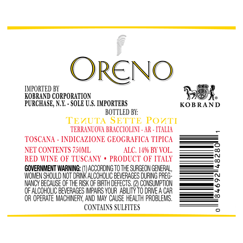 Tenuta Sette Ponti Oreno 2015 750ml