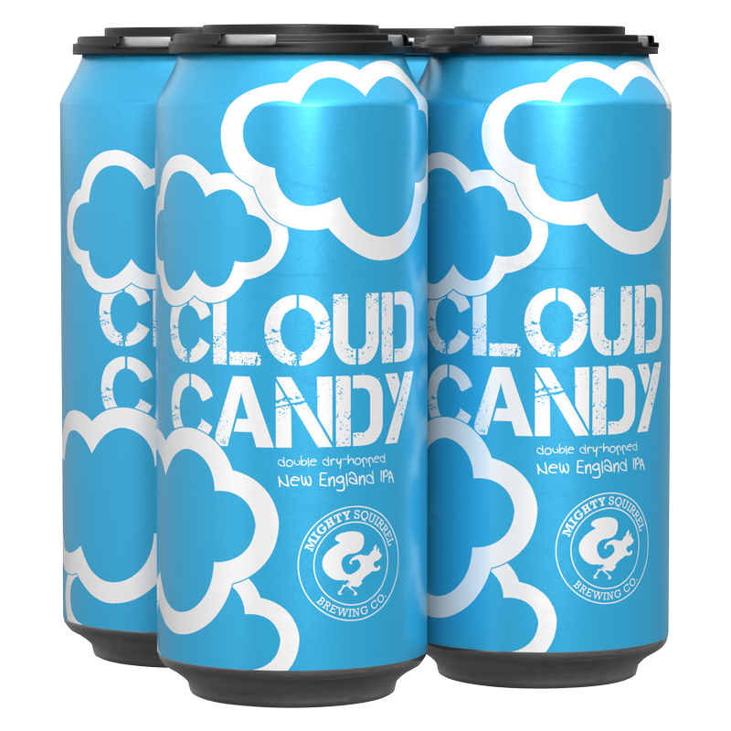 Mighty Squirrel Cloud Candy IPA 4pk 16oz Can 6.5% ABV
