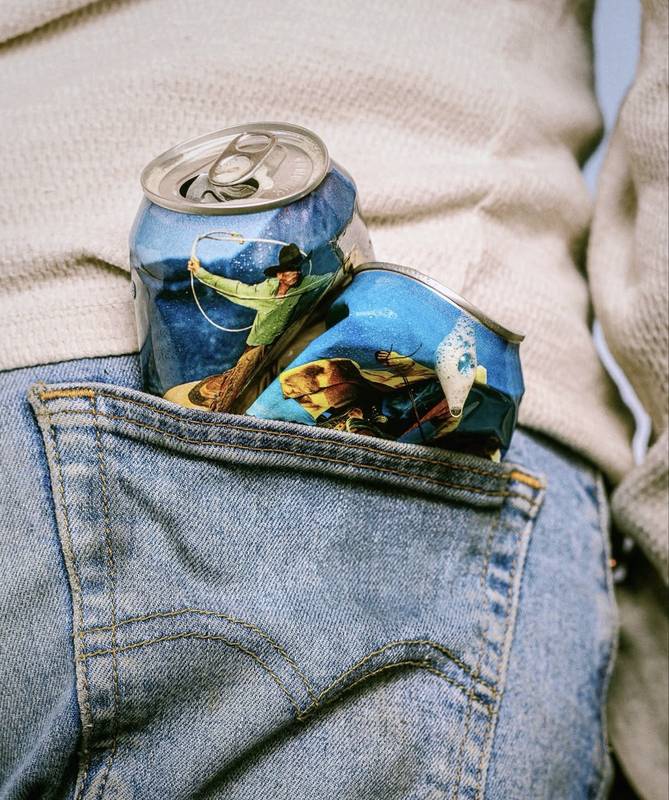 Crazy Mountain Lime Lager Non Alcoholic 6pk 12oz Can 0.5% ABV