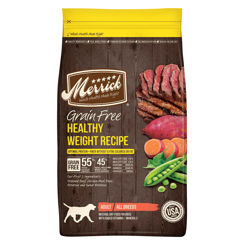 Merrick Grain Free Healthy Weight Dry Dog Food 4lb