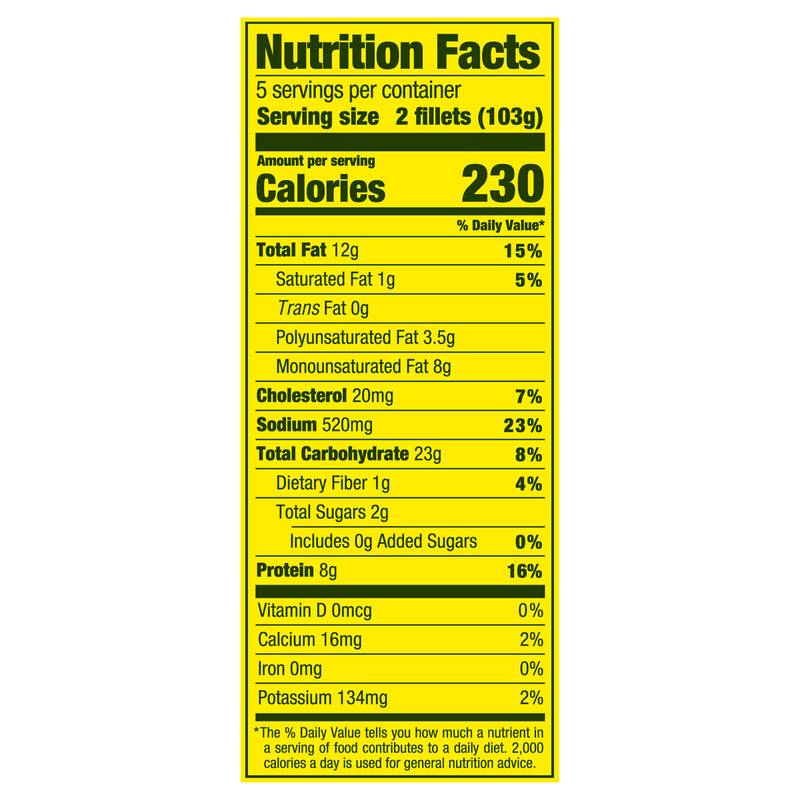 Gorton's Beer Battered Frozen Fish Fillets - 18.2oz