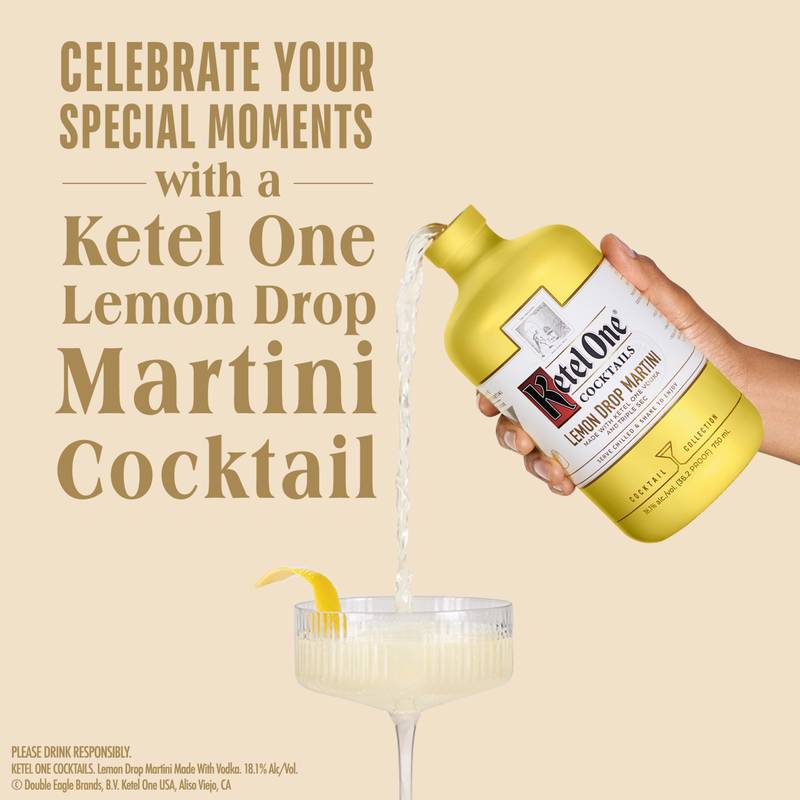Ketel One Lemon Drop Martini 375ml