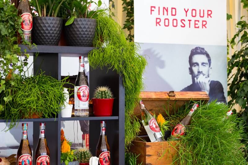 Rooster Rojo Pineapple Anejo Tequila 750ml (80 Proof)