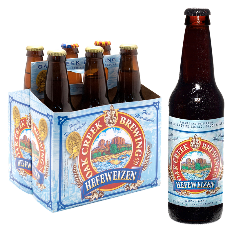 Oak Creek Hefeweizen 6pk 12oz Btl 4.5% ABV