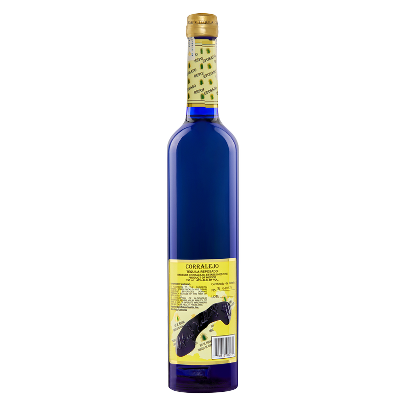 Corralejo Reposado Tequila 750ml (80 Proof)
