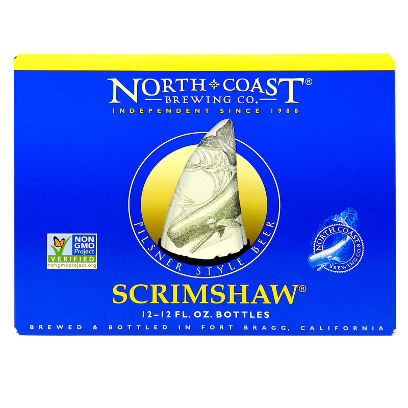 North Coast Brewing Scrimshaw Pilsner 12pk 12oz Btl