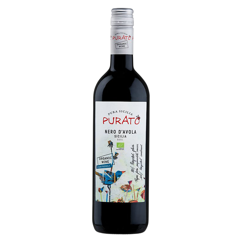 Purato Nero D'Avola Organic 750ml
