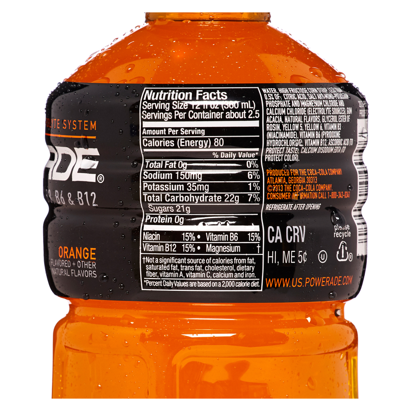 Powerade Orange 32oz