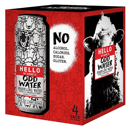 Elysian Odd Water Non-Alcoholic 4pk 16oz Cans
