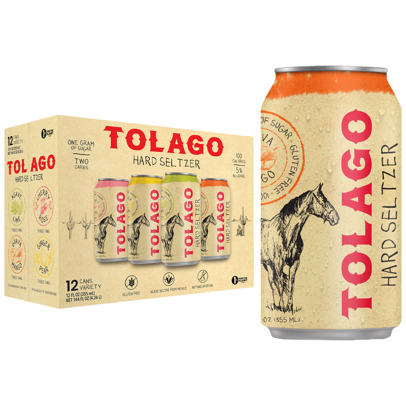 Tolago Variety Pack Hard Seltzer 12pk 12oz Can