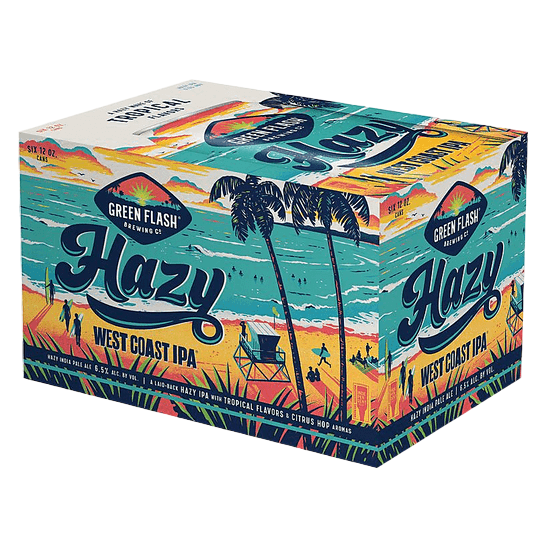Green Flash Hazy West Coast IPA (6PK 12 OZ)