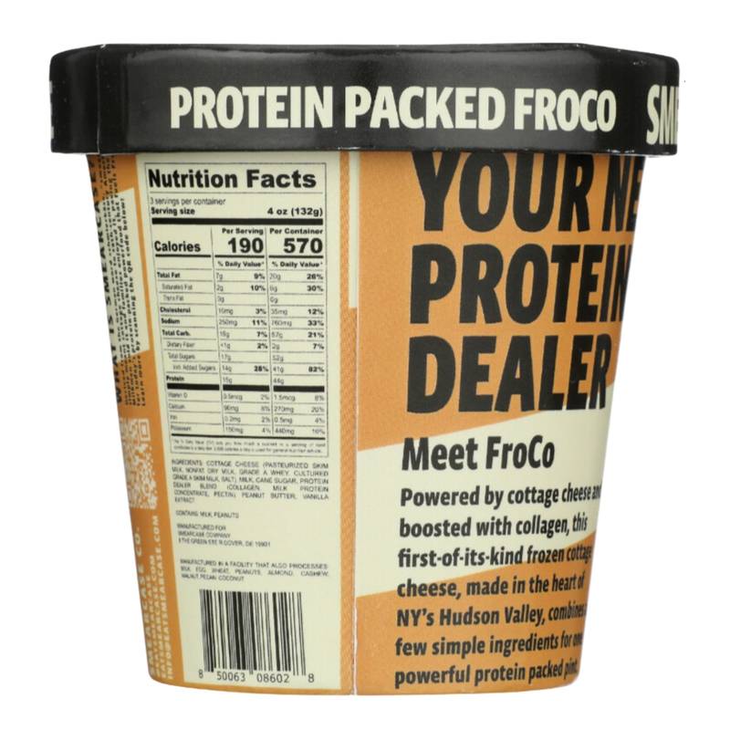 Smearcase Peanut Butter Cottage Cheese Ice Cream, 14oz Pint