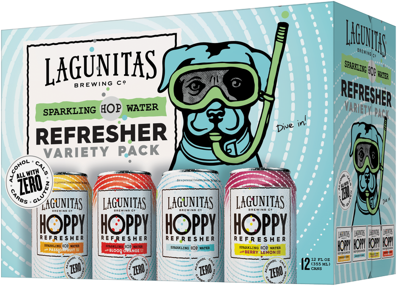 Lagunitas Hoppy Refresher Variety Pack, 12 Pack, 12 fl. oz. Cans