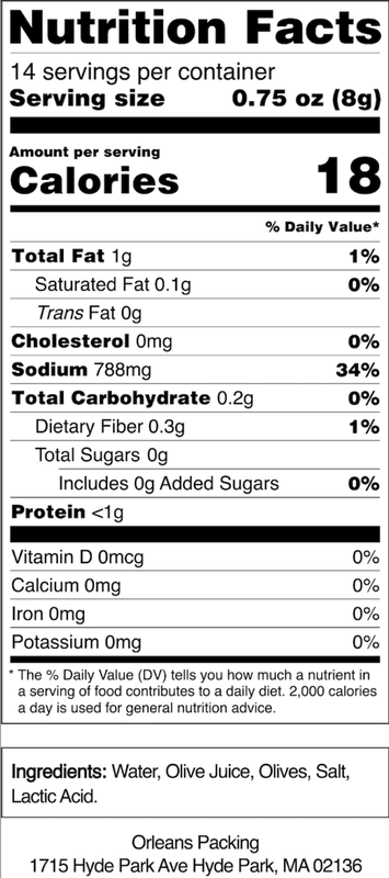 Quincy Dirty Martini Brine + Olives, 16 oz