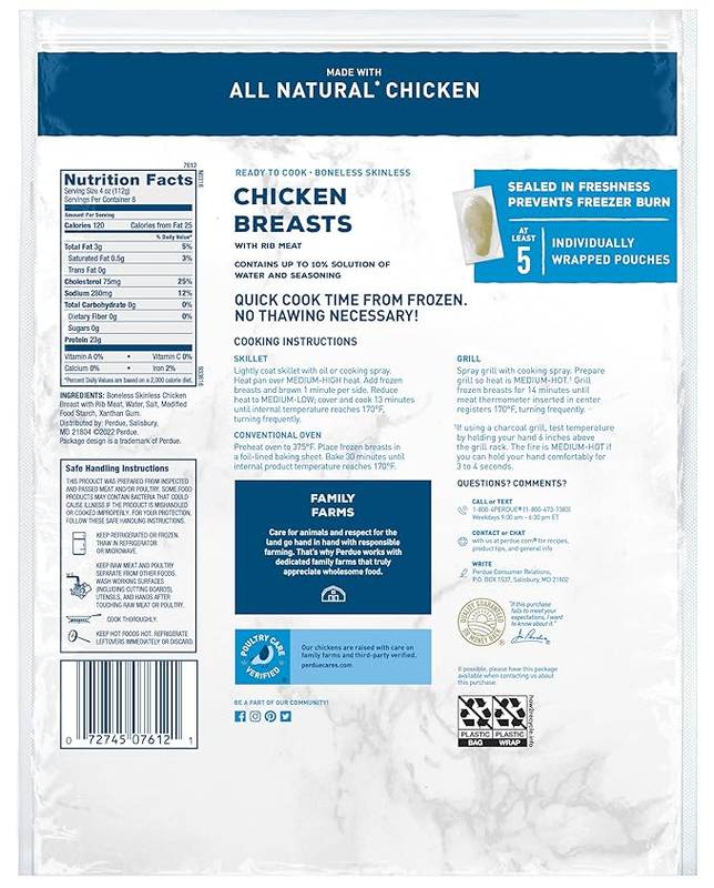 Perdue Frozen Chicken Breasts - 2lb