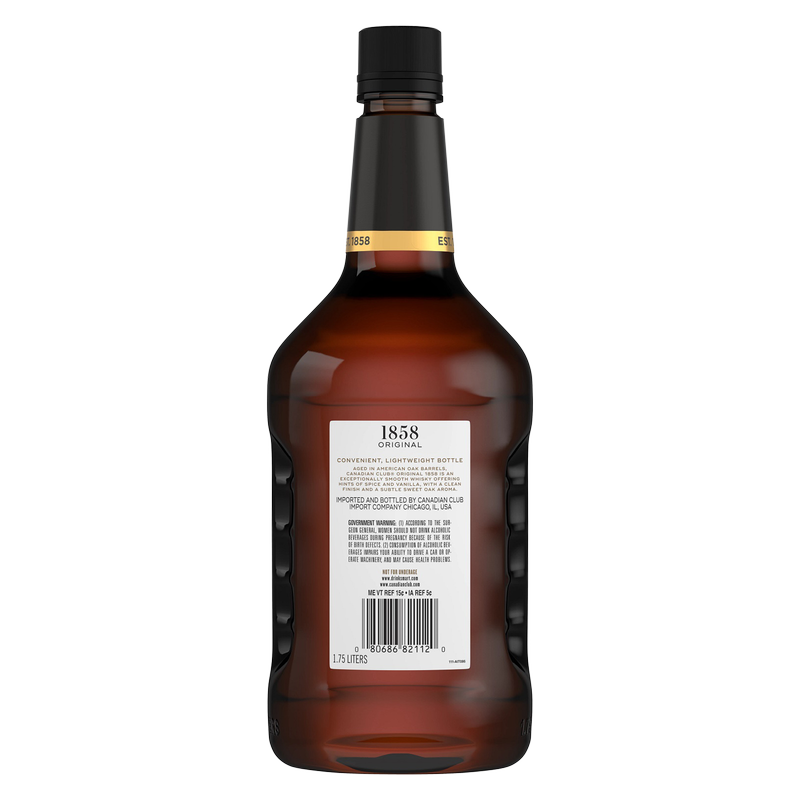 Canadian Club Whisky 1.75L (80 Proof)