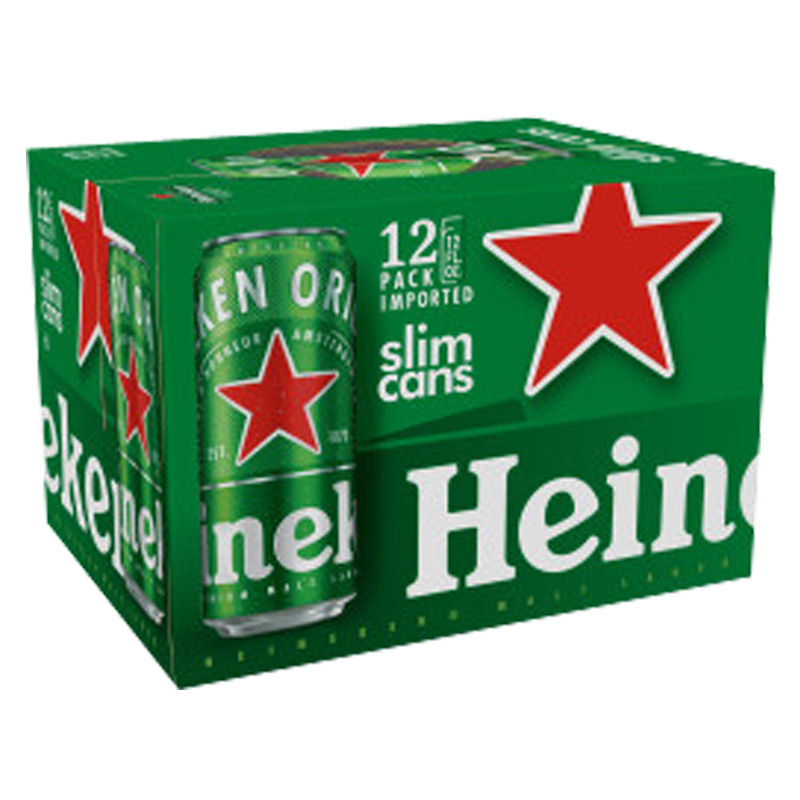 Heineken 12pk 12oz Can 5.0% ABV