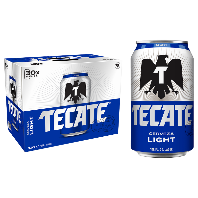 Tecate Light 30pk 12oz Can