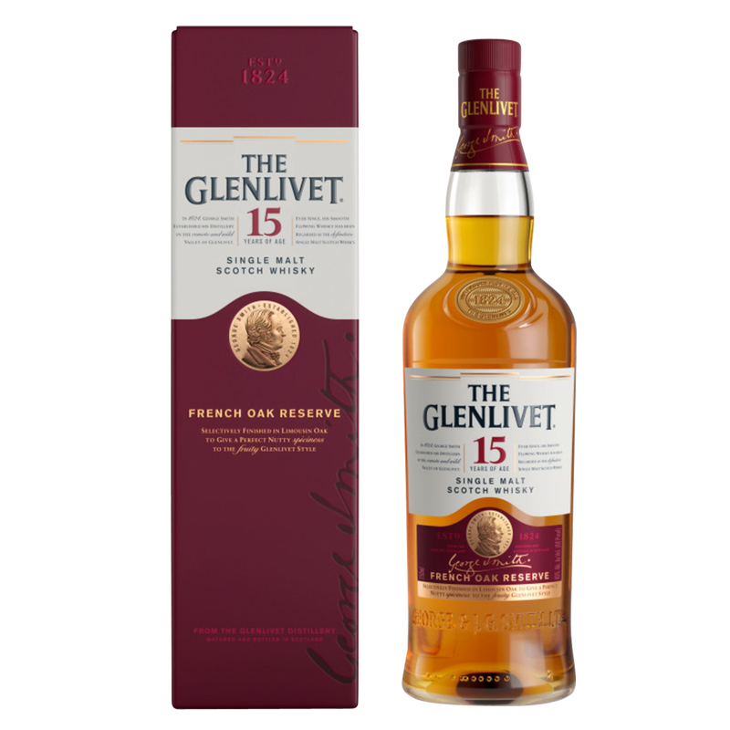 Glenlivet 15 Year Scotch 750 ml