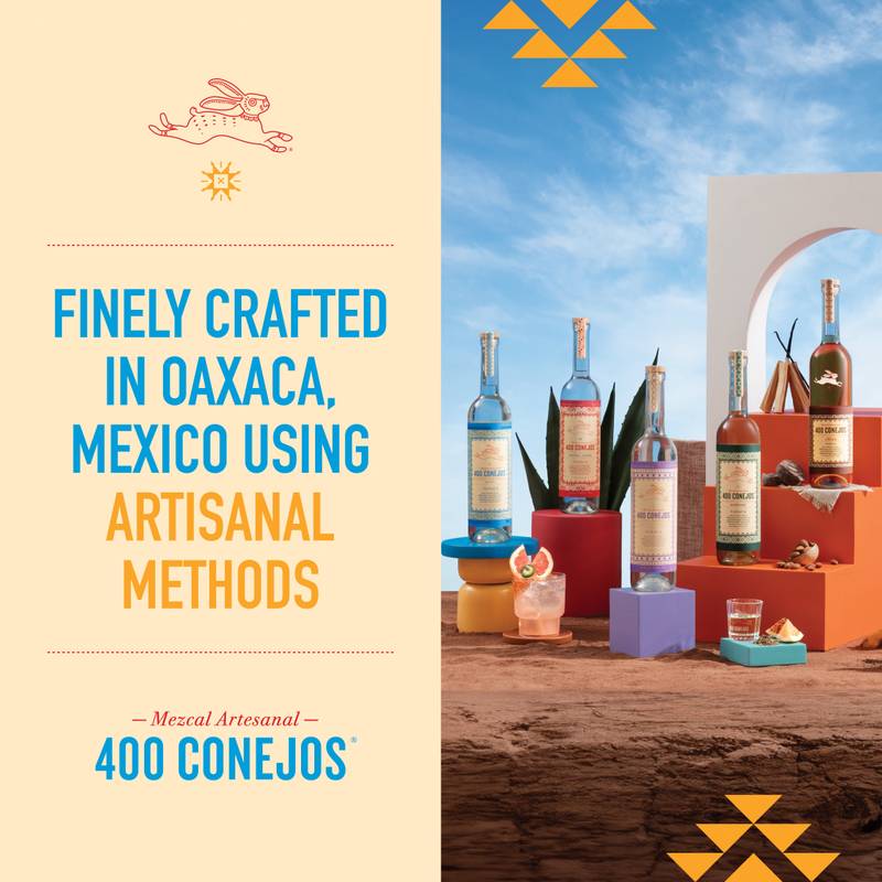 400 Conejos Espadín Mezcal Joven 750ml (80 Proof)