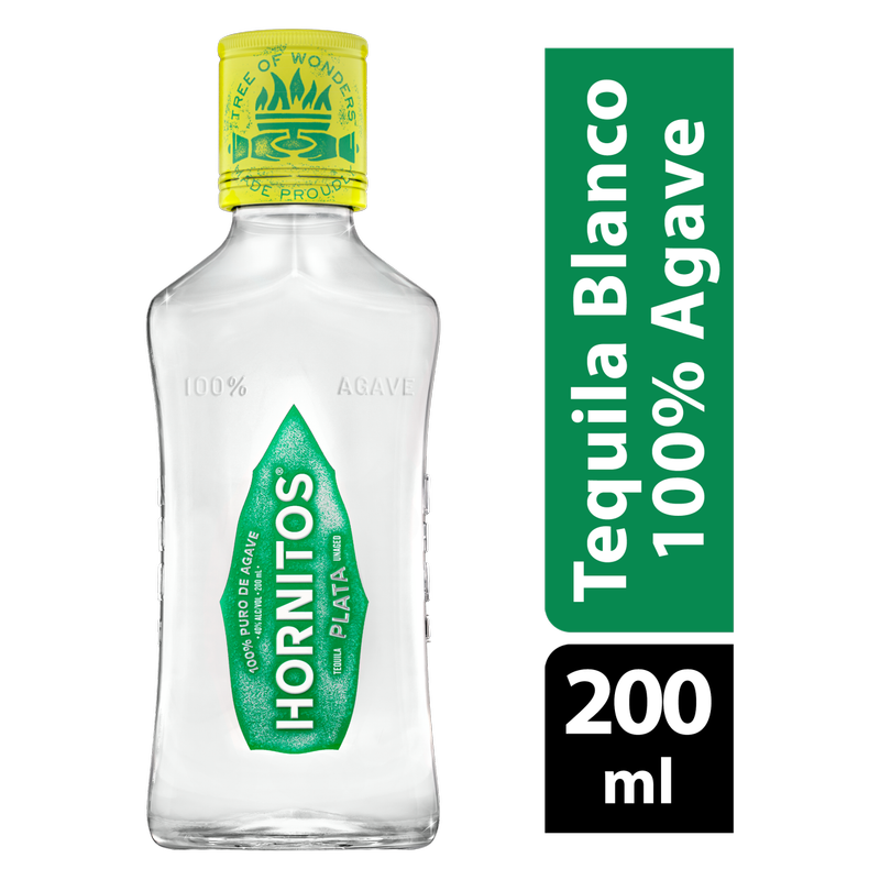 Hornitos Plata 200 ml