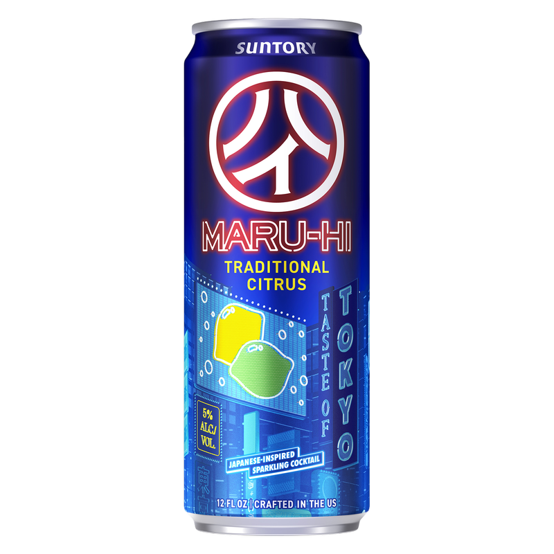 Suntory Maru-Hi Traditional Citrus 6pk 12oz Can 5% ABV