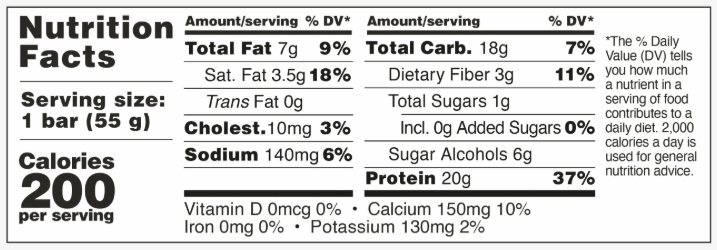 Barebells Key Lime Pie, 1.94 oz