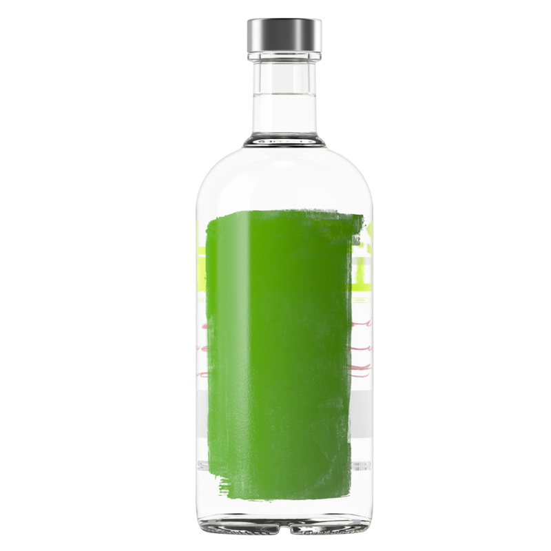 Absolut Lime Vodka 750ml (80 Proof)