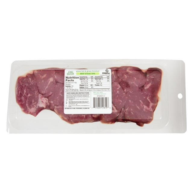 Grass Fed Steak Tips (Frozen) - 16oz
