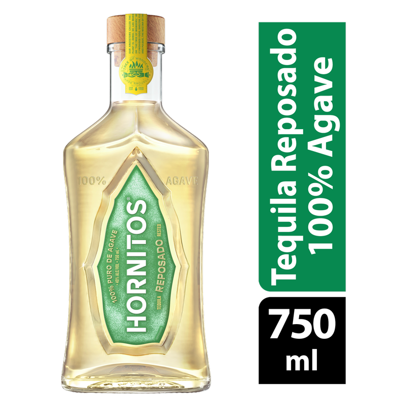 Hornitos Reposado Tequila 750ml (80 Proof)