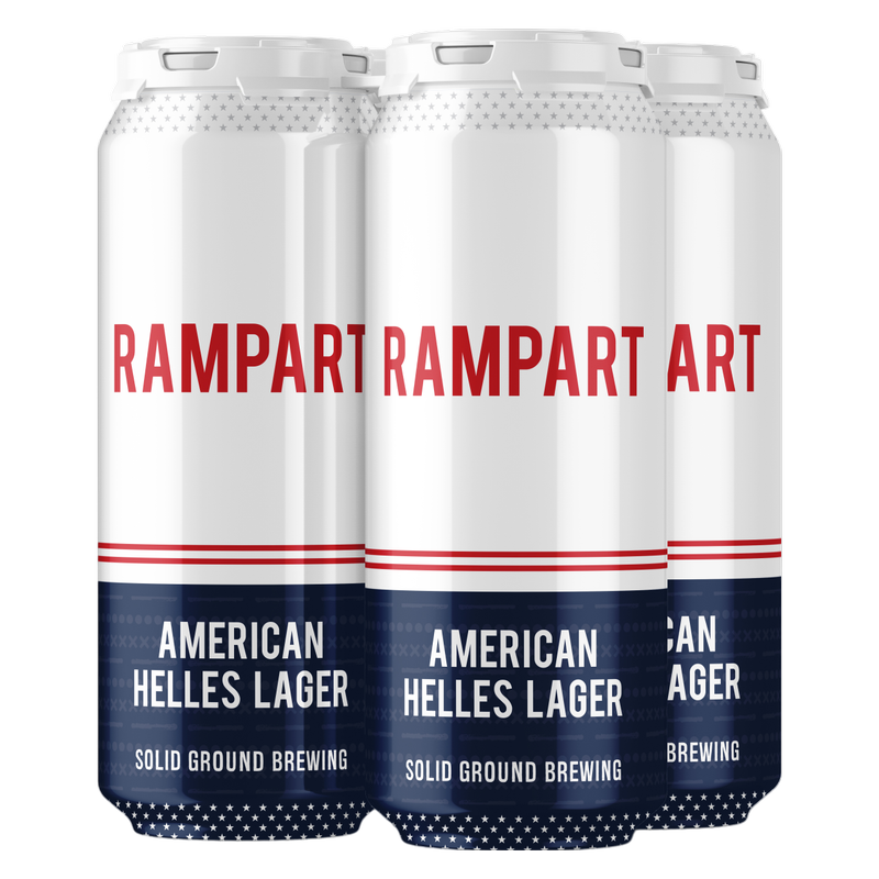 Solid Ground Rampart 4pk 16oz Can