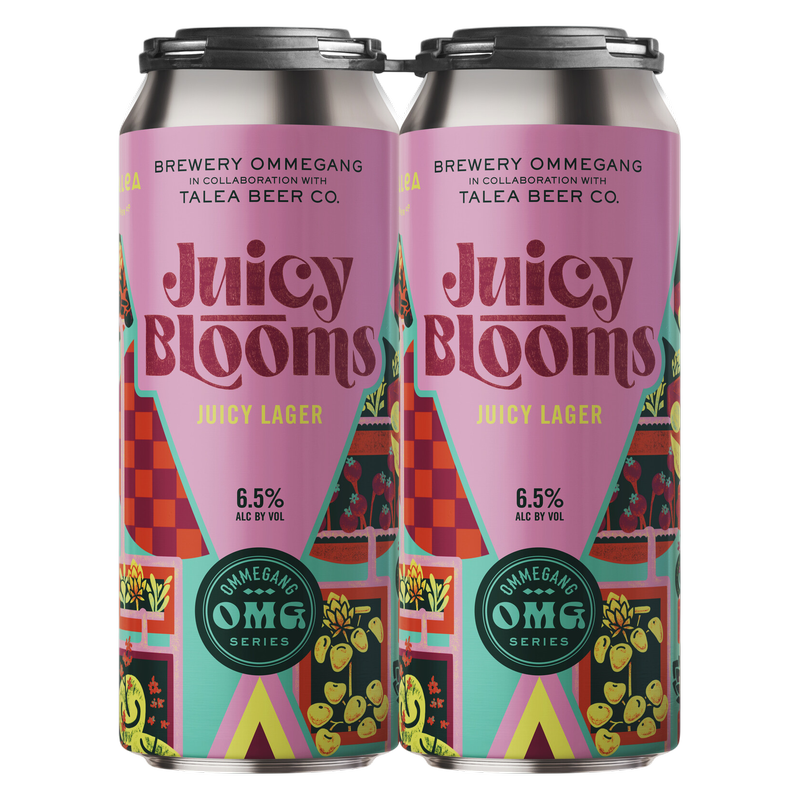 Ommegang Juicy Blooms 4pk 16oz Can 6.5% ABV
