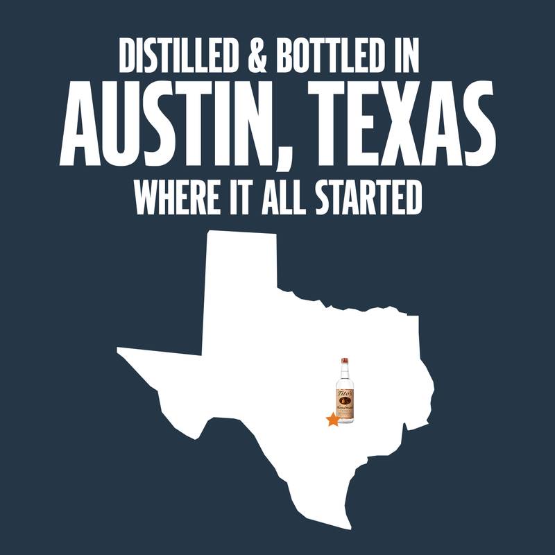 Tito's Handmade Vodka 12pk 50ml (80 Proof)