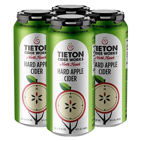 Tieton North Ranch Hard Apple Cider (4PKC 16 OZ)