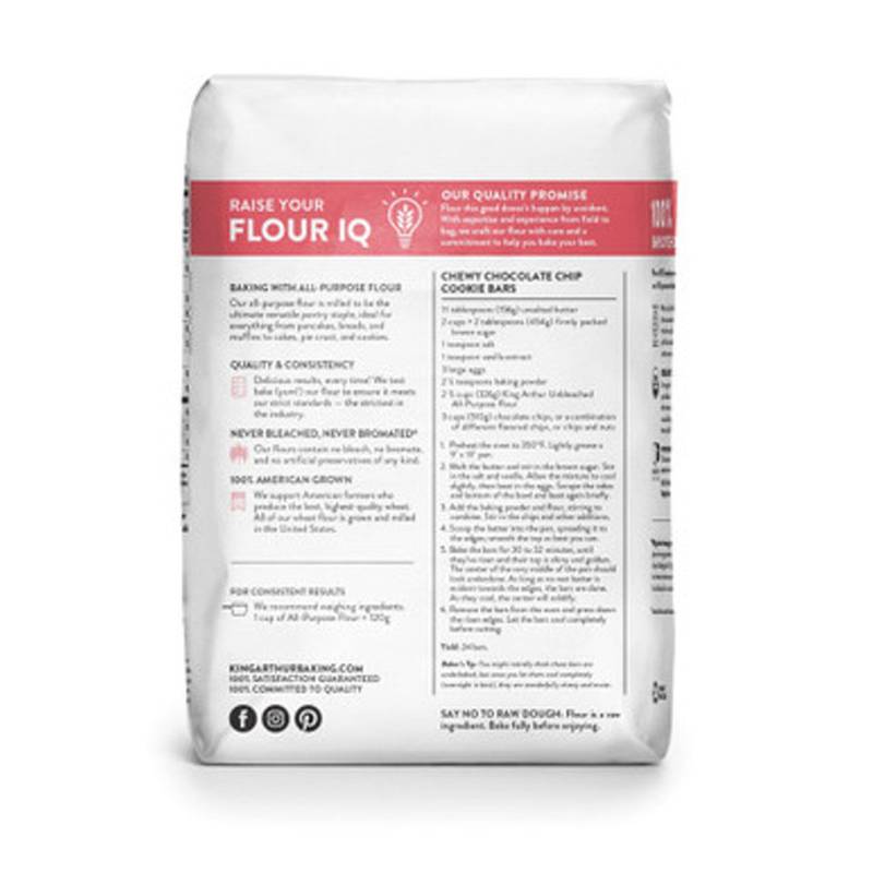 King Arthur Organic All Purpose Flour, 2lb.