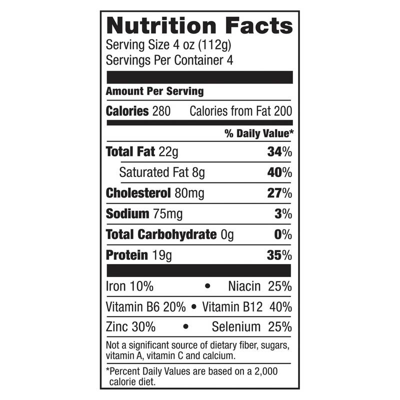 Ground Chuck 80% Lean - 16oz