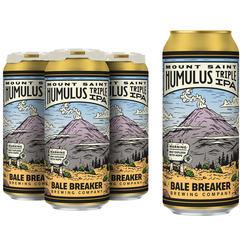 Bale Breaker Mount Saint Humulus Triple Ipa (4Pkc 16 Oz)