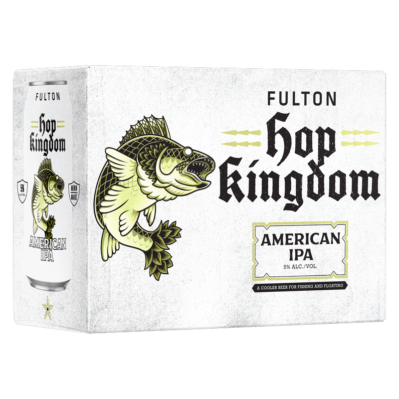 Fulton Hop Kingdom American Ipa 12pk 12oz Cans 7% ABV
