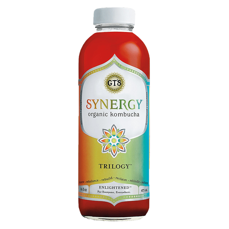 GT's Trilogy Kombucha 16oz Btl