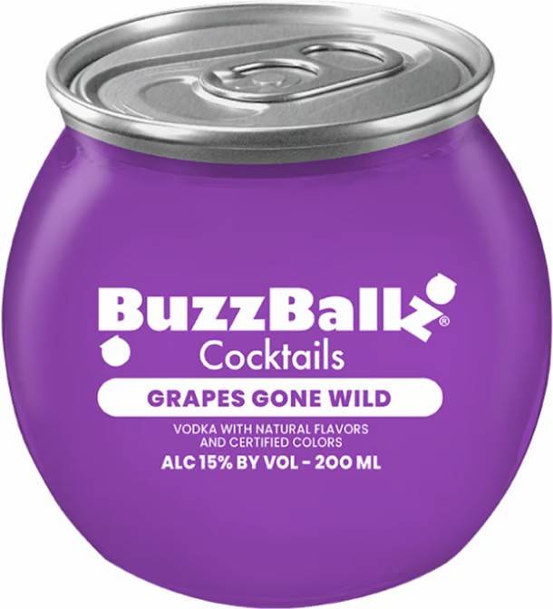 Buzzballz Grapes Gone Wild 6.5oz