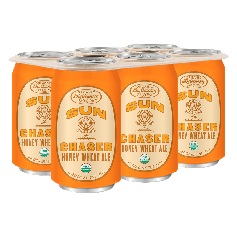Big Country Sun Chaser Honey Wheat 6pk 12oz Can