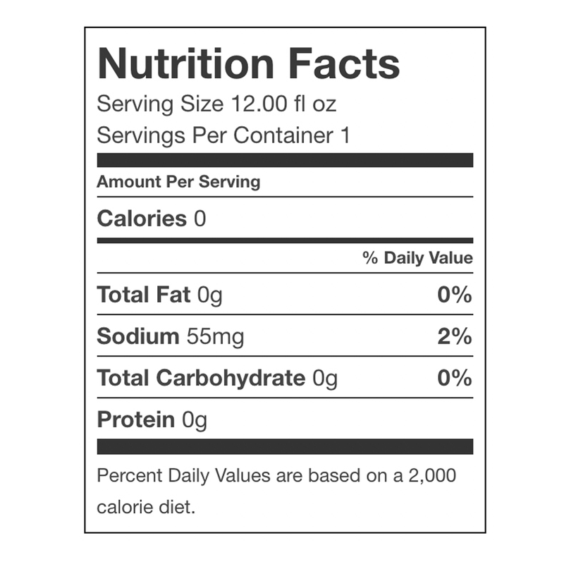 Dr. Brown's Black Cherry Diet Cream Soda 6pk 12oz Can