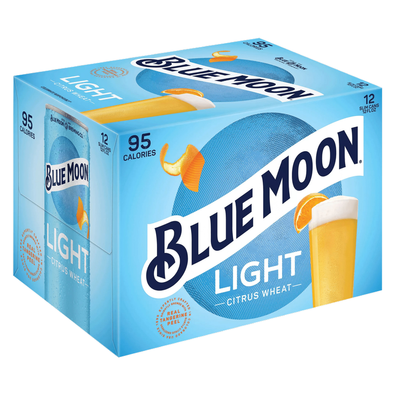 Blue Moon Light 12pk 12oz Can 4.0% ABV