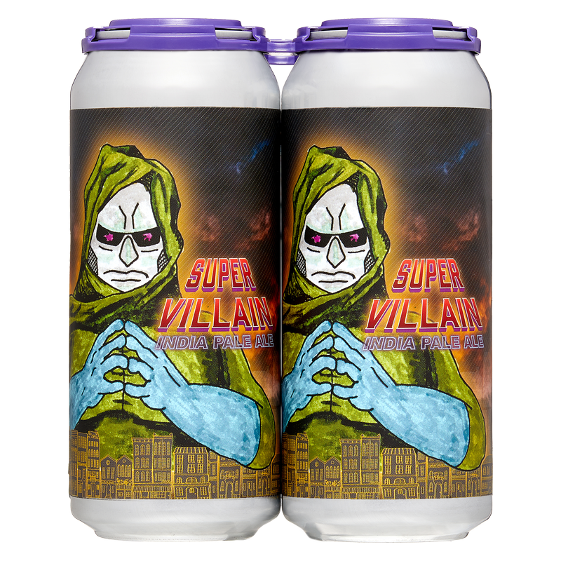 Urban Village Super Villain IPA 4pk 16oz Can 6.5% ABV