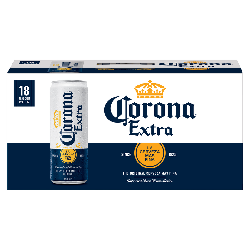 Corona Extra 18pk 12oz Can 4.6% ABV