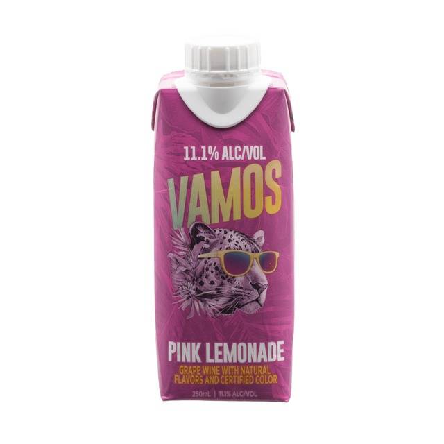 Vamos Pink Lemonade 250ml Tetra Pack